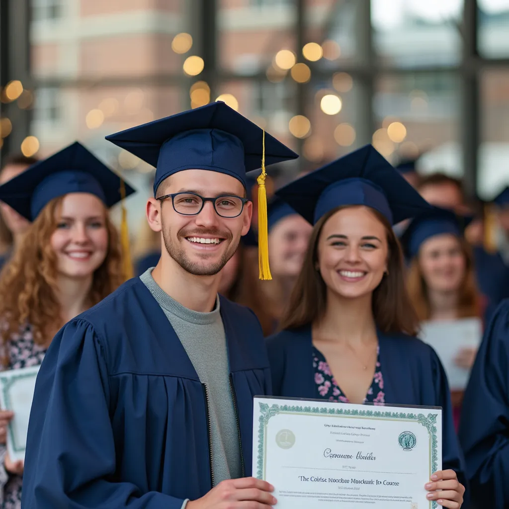 Úspěšní absolventi s certifikáty
